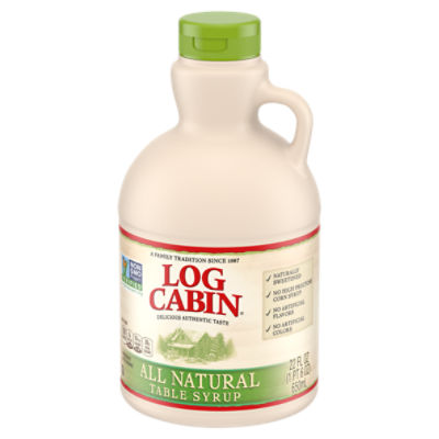 Log cabin maple syrup nutrition facts