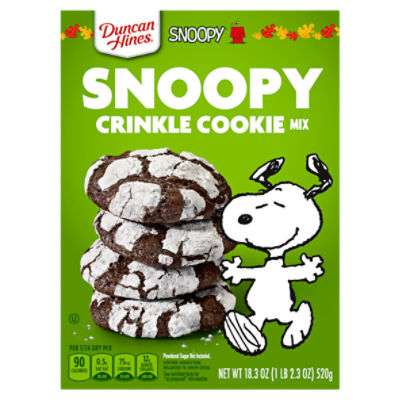 Duncan Hines Snoopy Crinkle Cookie Mix, 18.3 oz