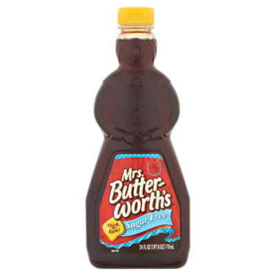 Mrs. Butterworth's Sugar Free Low Calorie Syrup, 24 fl oz, 24 Fluid ounce