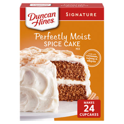 Duncan Hines Signature Perfectly Moist Spice Cake Mix, 15.25 oz