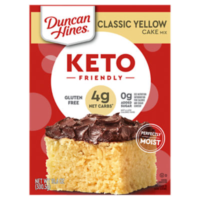 Duncan Hines Classic Yellow Cake Mix, 10.6 oz, 10.6 Ounce