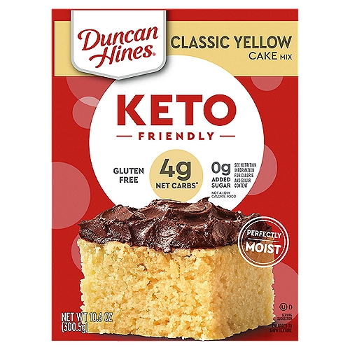 Duncan Hines Classic Yellow Cake Mix, 10.6 oz