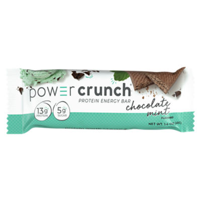 Power Crunch Original Protein Energy Bar Chocolate Mint, 1.4oz Fairway