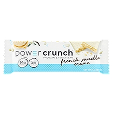 Power Crunch Original French Vanilla Crème, Protein Energy Bar, 1.4 Ounce