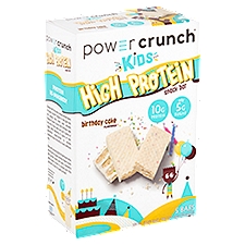 Power Crunch KIDS Birthday Cake, Protein Snack Bar, 1.13 Ounce