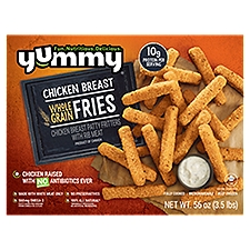 Yummy Chicken Breast Whole Grain, Fries, 56 Ounce