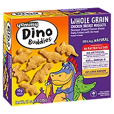 Yummy Dino Buddies Whole Grain Chicken Breast Nuggets, 21 oz, 21 Ounce