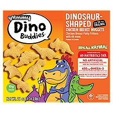 Yummy Dino Buddies Dinosaur-Shaped Chicken Breast Nuggets, 21 oz, 21 Ounce