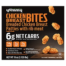 Yummy Chicken Breast Bites, 18 oz