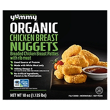 Yummy Organic Chicken Breast Nuggets, 18 oz
