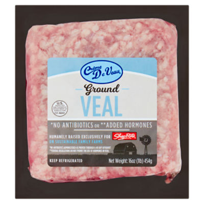 Crème De Veau Ground Veal, 16 oz Fairway