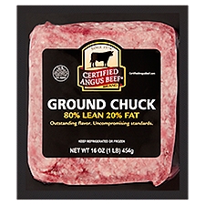 Certified Angus Beef Ground Chuck Beef, 16 oz
