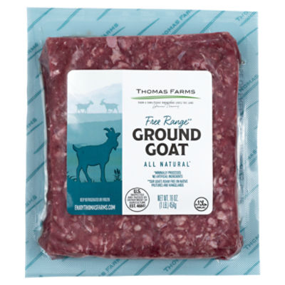 Thomas Farms Ground Goat, 16 oz