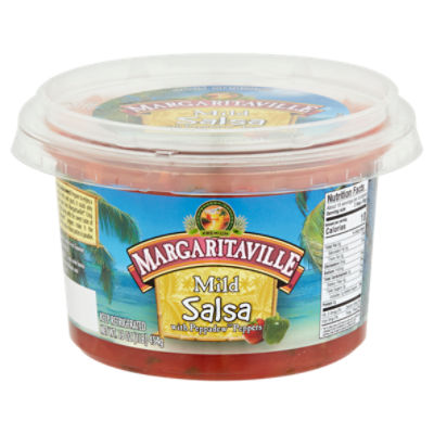 Margaritaville Mild Salsa with Peppadew Peppers, 16 oz