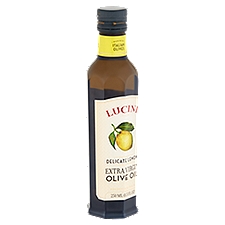 Lucini Olive Oil, Delicate Lemon Extra Virgin, 8.5 Ounce