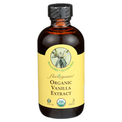 Flavorganics Organic Vanilla Extract, 4 fl oz