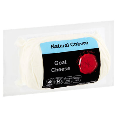 Natural & Kosher Goat Cheese, 4 oz