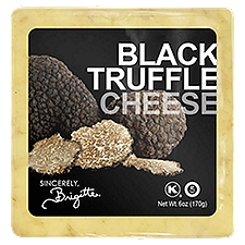 Sincerely, Brigitte Black Truffle Cheese, 6 oz