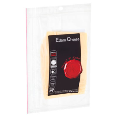 Natural & Kosher Edam Cheese, 6 oz