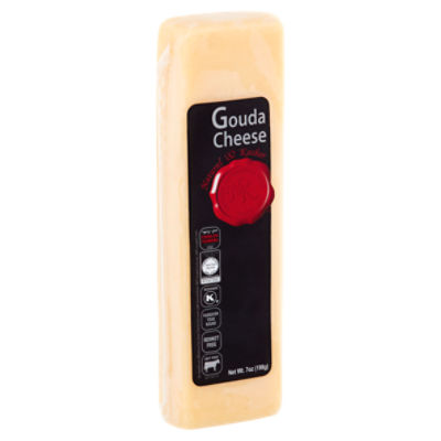 Natural & Kosher Gouda Cheese, 7 oz