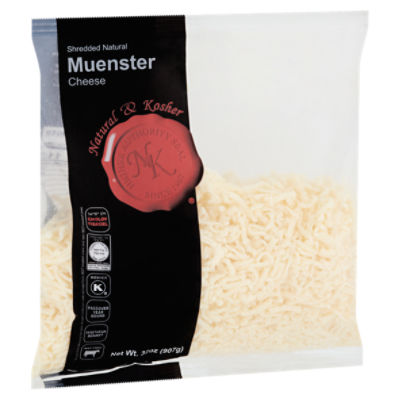 Natural & Kosher Muenster Cheese, 32 oz