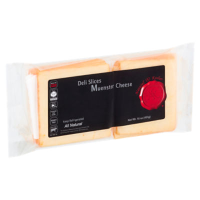 Natural & Kosher Muenster Cheese, 16 oz