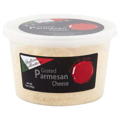 Natural & Kosher Grated Parmesan Cheese, 6 oz