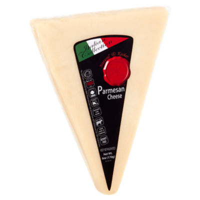 Natural & Kosher Parmesan Wedge Cheese, 6 oz