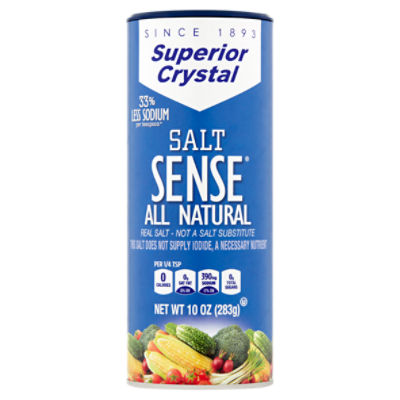 Superior Crystal All Natural Sense Salt, 10 oz