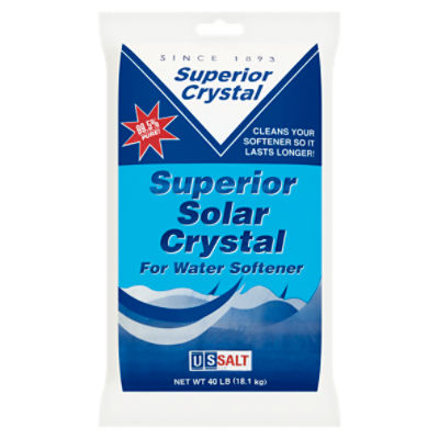 Superior Crystal Superior Solar Crystal for Water Softener, 40 lb