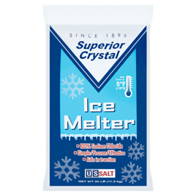 Superior Crystal Ice Melter, 25 lb