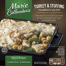 Marie Callender's Turkey & Stuffing Thanksgiving Pie, 11.2 Ounce