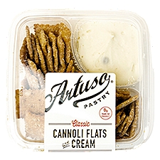 Artuso Pastry Classic Cannoli Flats and Cream, 12 oz