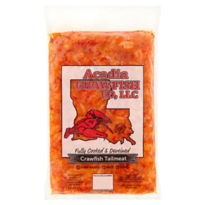 Acadia Crawfish Co, LLC Mixed Crawfish Tailmeat, 16 oz, 16 Ounce