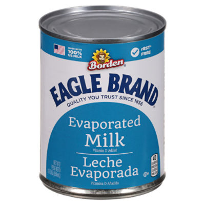 Borden Eagle Brand Evaporated Milk, 12 fl oz, 12 Fluid ounce