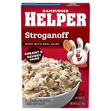 Hamburger Helper Stroganoff Pasta & Creamy Sauce Mix, 6.4 oz, 6.4 Ounce