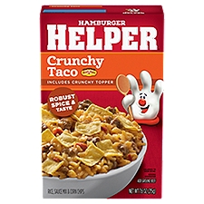 Hamburger Helper Old El Paso Crunchy Taco Rice, Sauce Mix & Corn Chips, 7.6 oz, 7.6 Ounce
