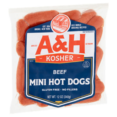 Kosher Beef Hot Dogs (12oz)