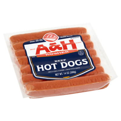 Kosher Mehadrin Spicy Hot Dogs - 375 g