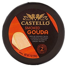 Castello Smoked Gouda Cheese, 7 oz, 7 Ounce