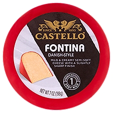 Castello Danish-Style Fontina Cheese, 7 oz, 7 Ounce