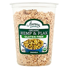 Aurora Natural Organic Hemp & Flax Granola, 13 oz, 13 Ounce