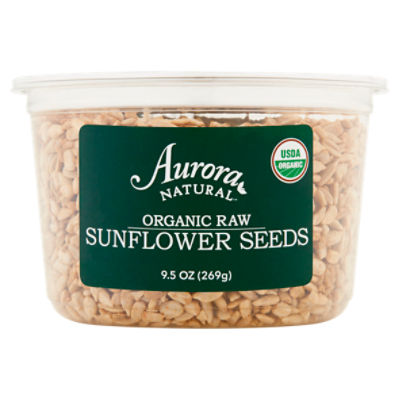 Aurora Natural Organic Raw Sunflower Seeds, 9.5 oz