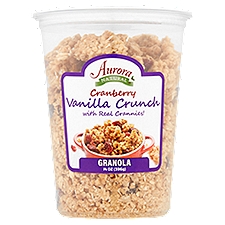 Aurora Natural Cranberry Vanilla Crunch Granola, 14 oz, 14 Ounce