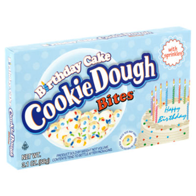 Birthday Cake Dough Bites