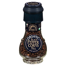 Drogheria & Alimentari Organic Black Pepper Corns Mill, 1.59 oz, 1.59 Ounce