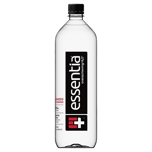 Essentia Overachieving H2O Ionized Hydration Purified Water, 33.8 fl oz
Essentia Water 1.0L Single Bottle