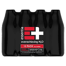 Essentia Overachieving H2O Ionized Hydration Purified Water 12oz 12Pack