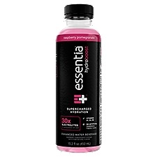 Essentia Hydroboost Raspberry Pomegranate Supercharged Hydration Enhanced Water Beverage, 15.2 fl oz, 15.2 Fluid ounce