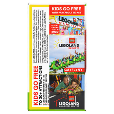 Legoland best sale coupons 2020